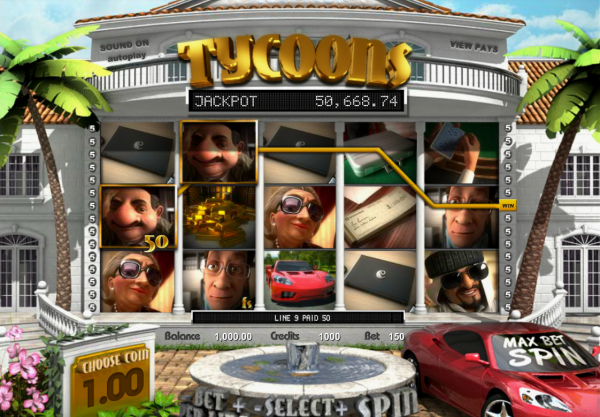 Tycoons slot is a great game in any Betsoft Casino